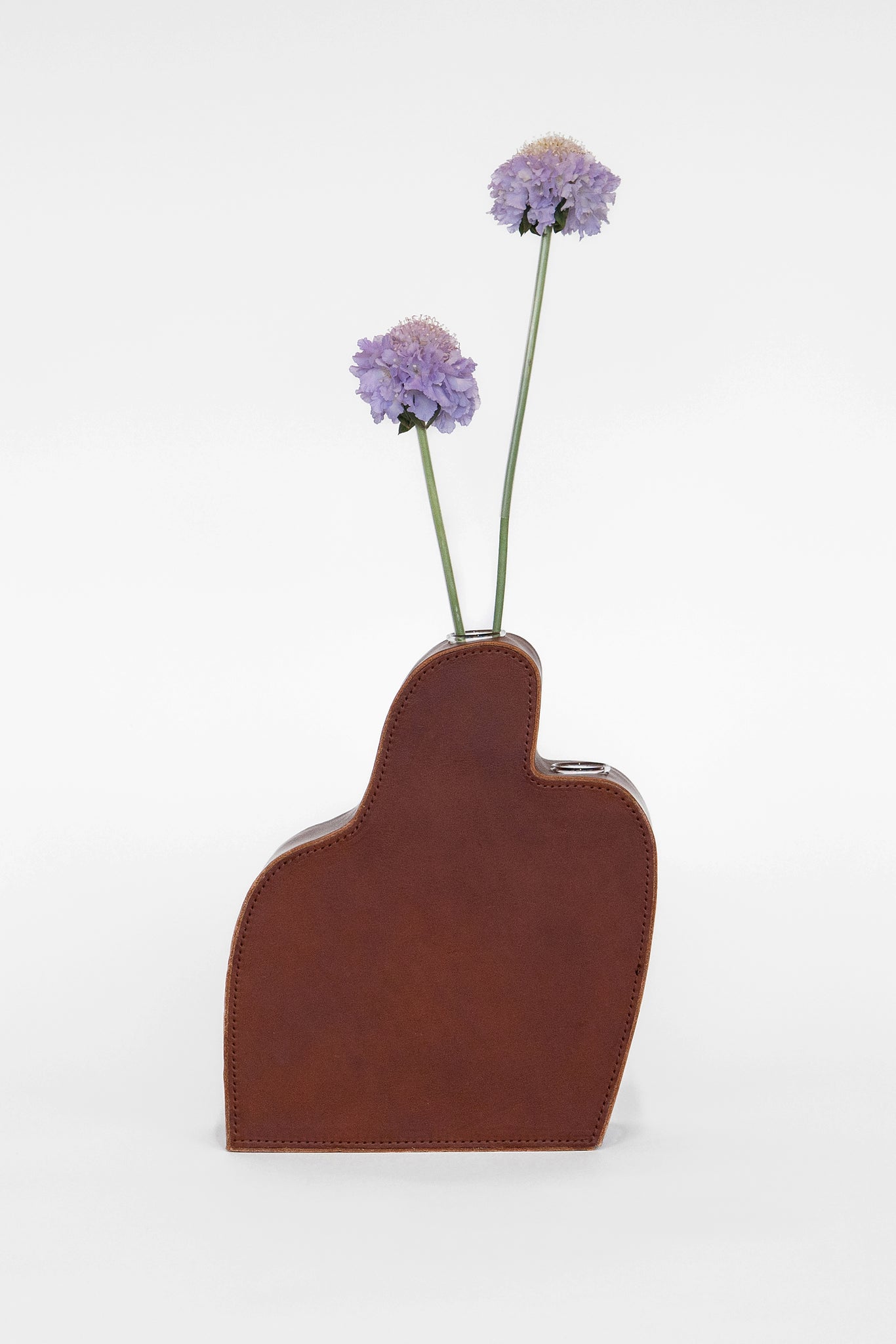 Leather Flower Vase